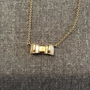 Kate Spade bow necklace